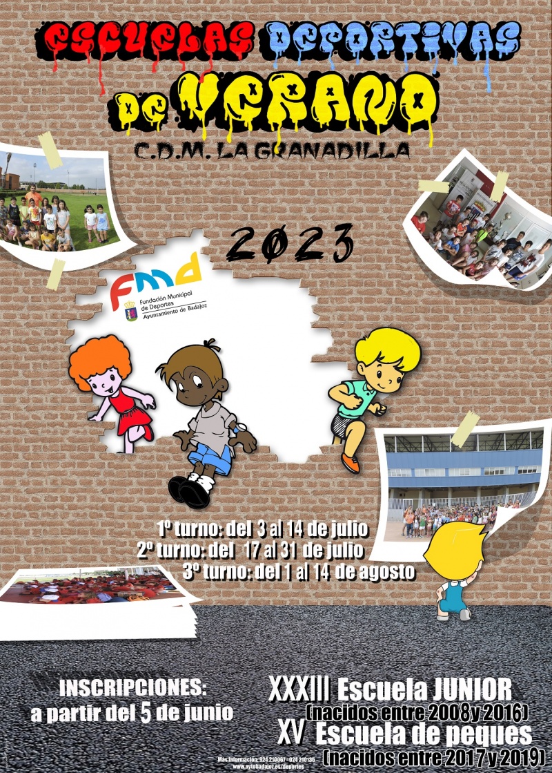 CARTEL ESCUELA DE VERANO 2023