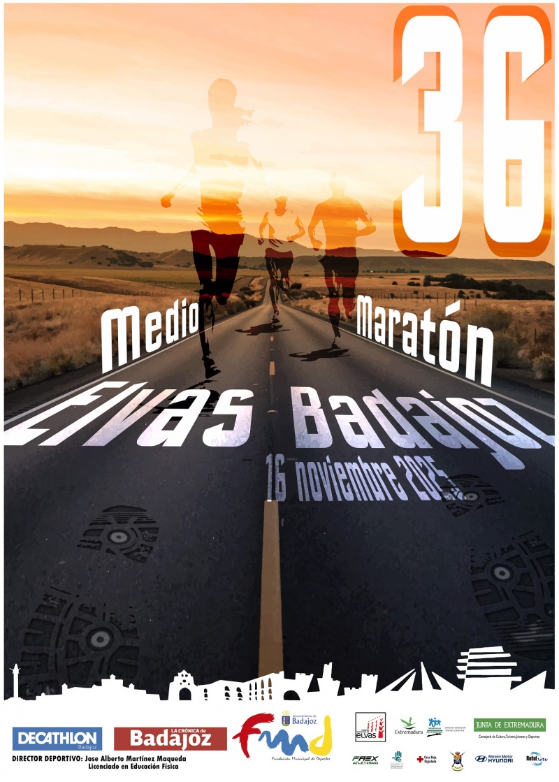 cartel medio maraton