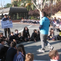 Da Internacional de los Derechos del Nio (Animacin durante el acto)