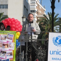 Da Internacional de los Derechos del Nio 2009 (Lectura del Quinto Principio: Rafel Carballo Lpez. Vocal Junta Directiva UNICEF de Badajoz)