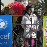 Día Internacional de los Derechos del Niño 2009 (Lectura del Sexto Principio: María ayer Puerta. Alumna CP Santa Marina)