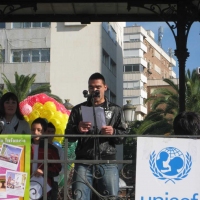 Día Internacional de los Derechos del Niño 2009 (Lectura del Séptimo Principio: Sandro. Capitan del Club Deportivo Badajoz)