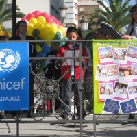 Día Internacional de los Derechos del Niño 2009 (Lectura del Octavo Principio:Leonardo Roque Píriz. Alumno CP Santa Marina)