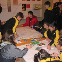 [3 y 4 Marzo 2010] Trabajos plástica con motivo del Día Internacional de la Mujer. Museo Luis de Morales