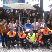 [14-05-10] Jornada Gastronmica en el Parque de la Legin. Entrega de placa de agradecimiento a Proteccin Civil.