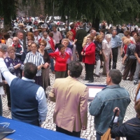 [14-05-10] Jornada Gastronmica en el Parque de la Legin. Entrega de placa de agradecimiento a Proteccin Civil.