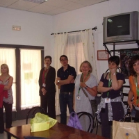 [26-05-10] Visita monitores de mayores de Europa a Badajoz. Centro de San Fernando. Proyecto Increase de Fundecyt
