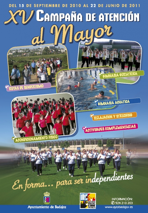 Cartel XV Campaa de Atecin al Mayor