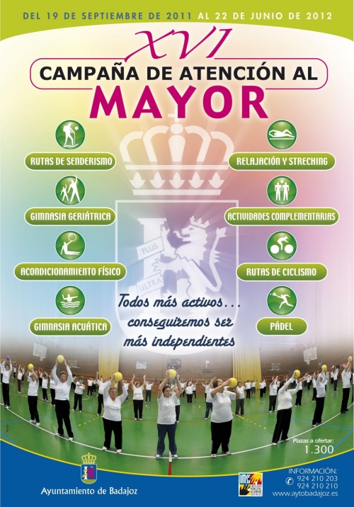 Cartel XVI Campaa de Atencin al Mayor